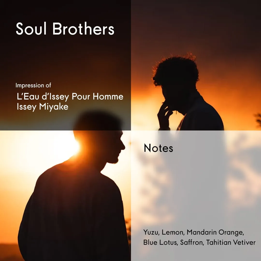 Soul Brothers – Impression of L’Eau d’Issey Pour Homme Issey Miyake