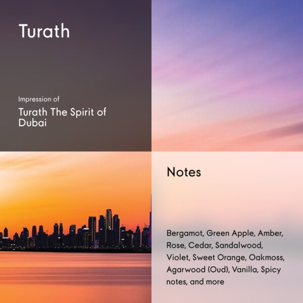 Turath By Randa Turath - Impression Of Turath The Spirit of Dubai - Sesky Perfumes